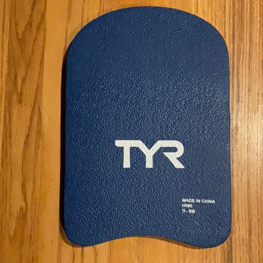 TYR Jr Kickboard, Blue & White